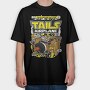 Sonic Tails Airplane, Tricou Oversize Barbati (Unisex)