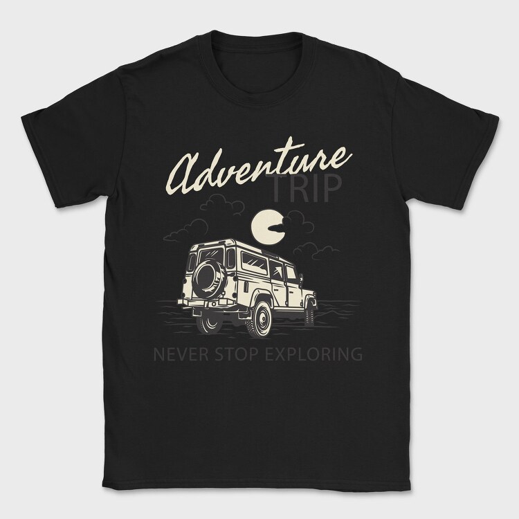 Adventure Trip, Tricou Barbati (Unisex)