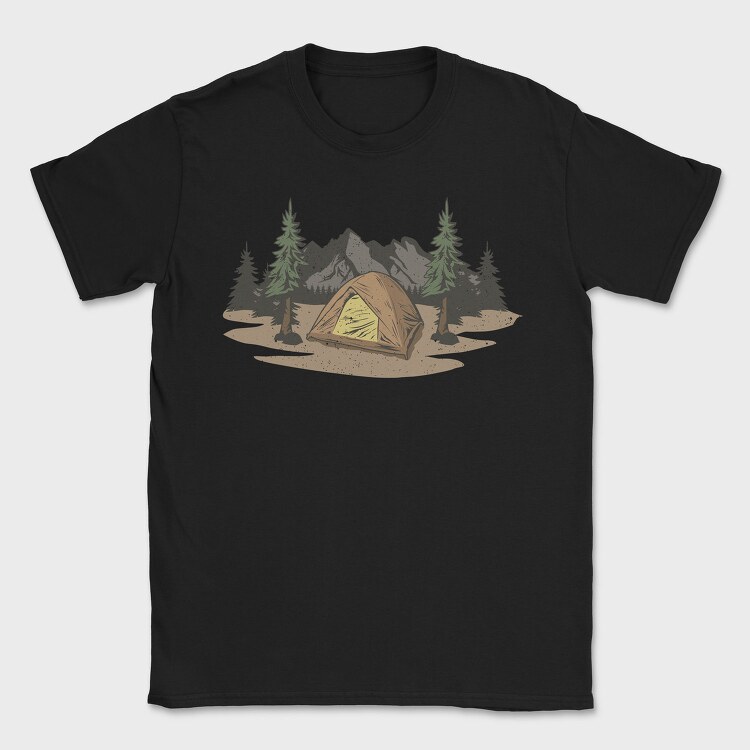 Retro Nature Outdoor 23, Tricou Barbati (Unisex)