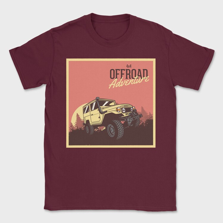 4X4 Offroad Adventure, Tricou Barbati (Unisex)