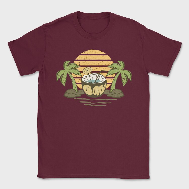 Retro Nature Outdoor 6, Tricou Barbati (Unisex)