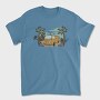 Tricou Barbati (Unisex) Imprimat digital direct in tesatura, bumbac premium 100%.