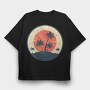 Retro Nature Outdoor 2, Tricou Oversize Barbati (Unisex)