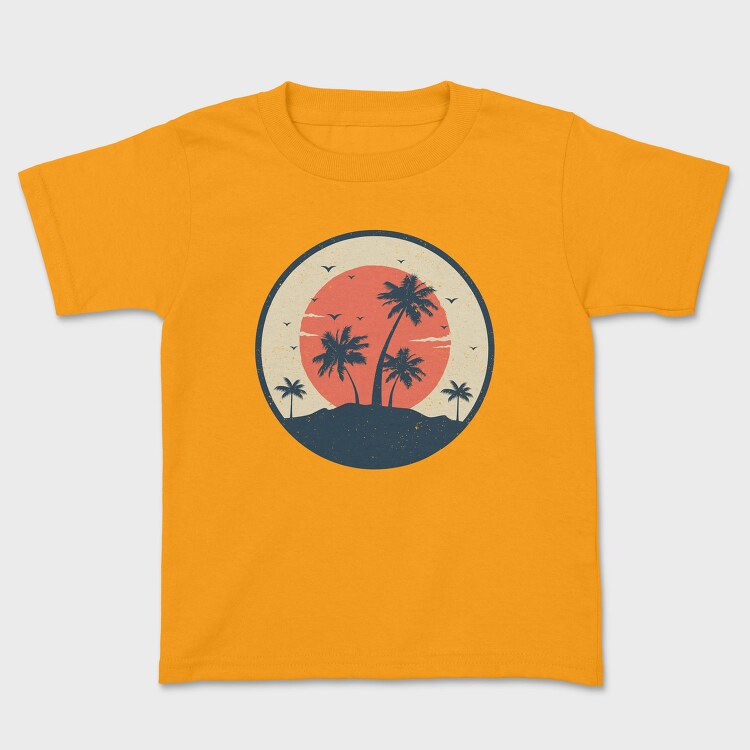 Retro Nature Outdoor 2, Tricou Copii