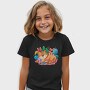 Watercolor Cat, Tricou Copii