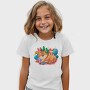 Watercolor Cat, Tricou Copii