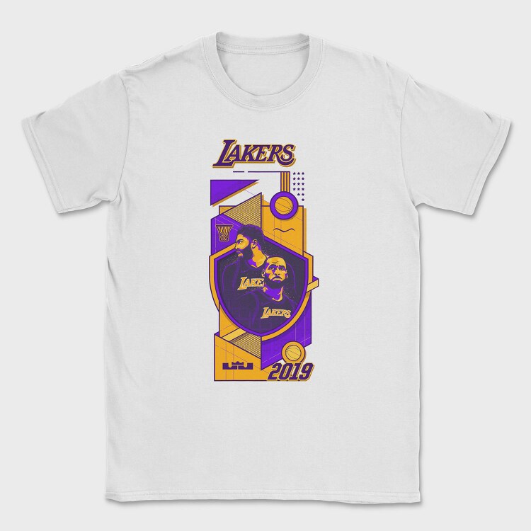 LAKERS Art Design, Tricou Barbati (Unisex)
