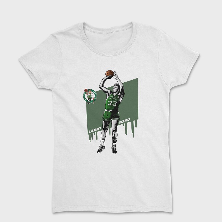 LARRY BIRD Art1, Tricou Femei
