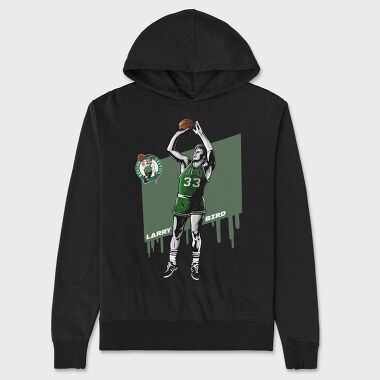 LARRY BIRD Art1, Hanorac Oversize Barbati (Unisex)