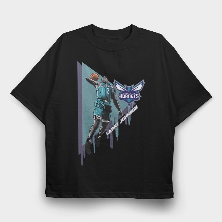 LARRY JOHNSON Art1, Tricou Oversize Barbati (Unisex)