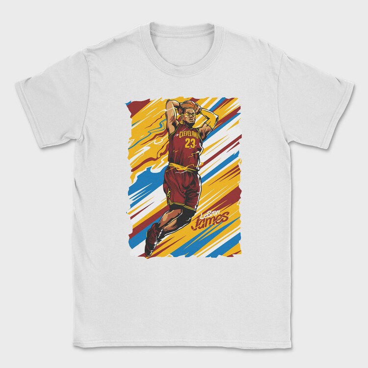 LEBRON J Dunk, Tricou Barbati (Unisex)