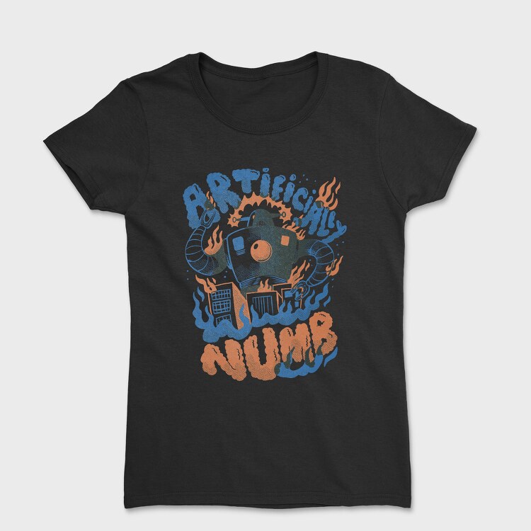 Robot Invasion 02, Tricou Femei