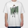 LARRY BIRD Art1, Tricou Oversize Barbati (Unisex)
