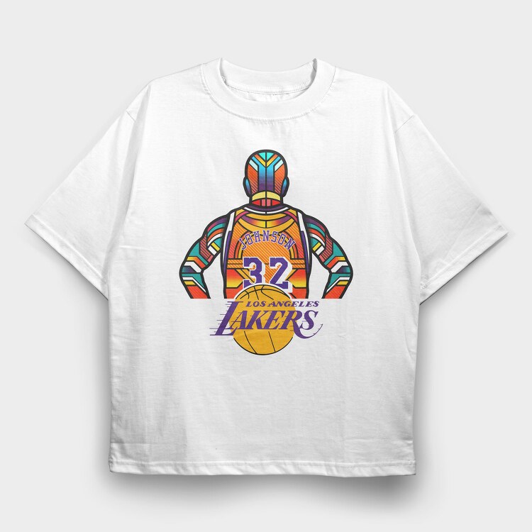 M JOHNSON ART1, Tricou Oversize Barbati (Unisex)