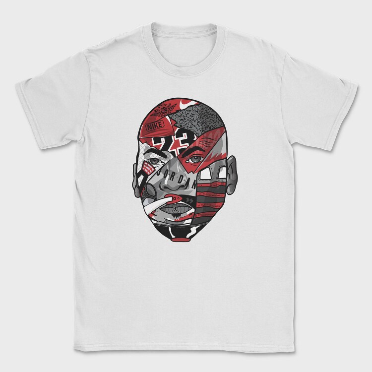 M JORDAN Art1, Tricou Barbati (Unisex)