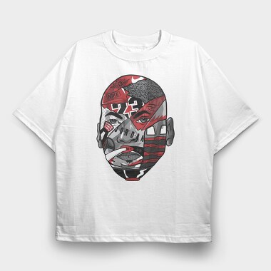 M JORDAN Art1, Tricou Oversize Barbati (Unisex)