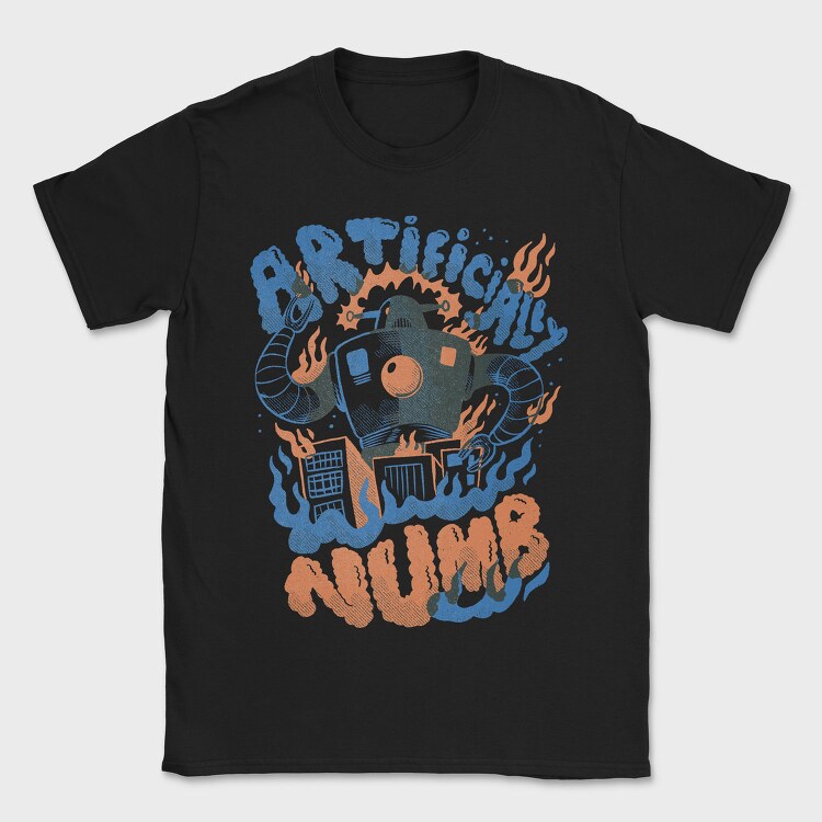 Tricou Barbati (Unisex) Imprimat digital direct in tesatura, bumbac premium 100%.