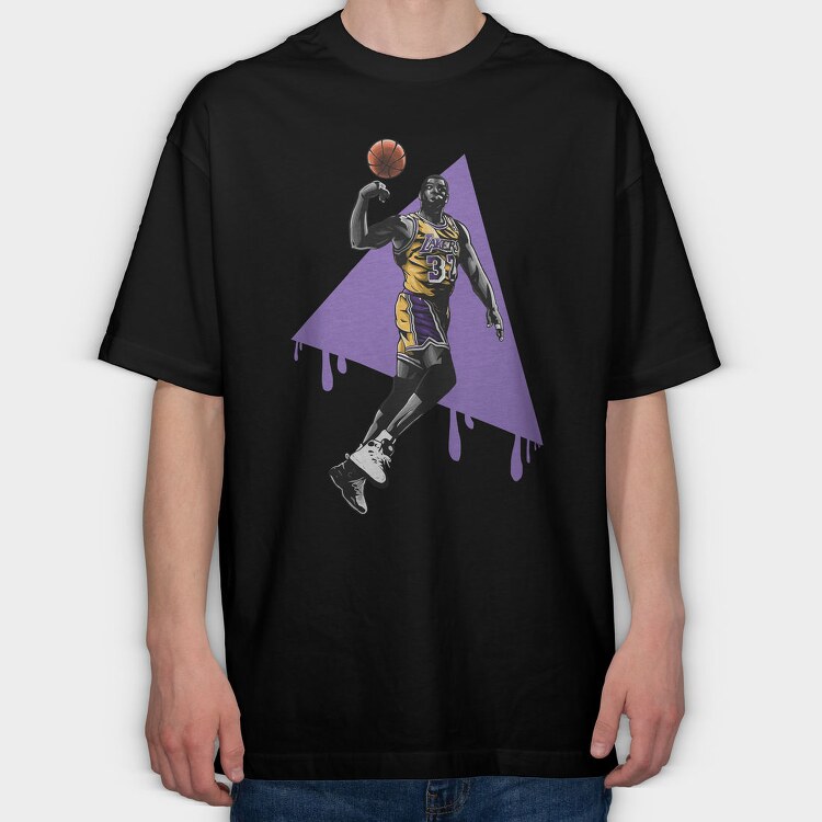 MAGIC JHONSON, Tricou Oversize Barbati (Unisex)