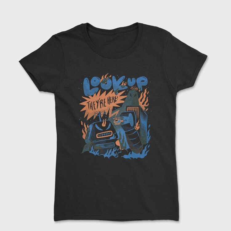 Robot Invasion 06, Tricou Femei