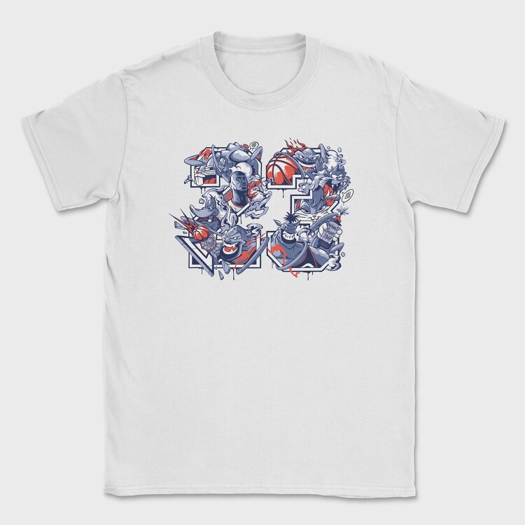 MJ Space Jam, Tricou Barbati (Unisex)