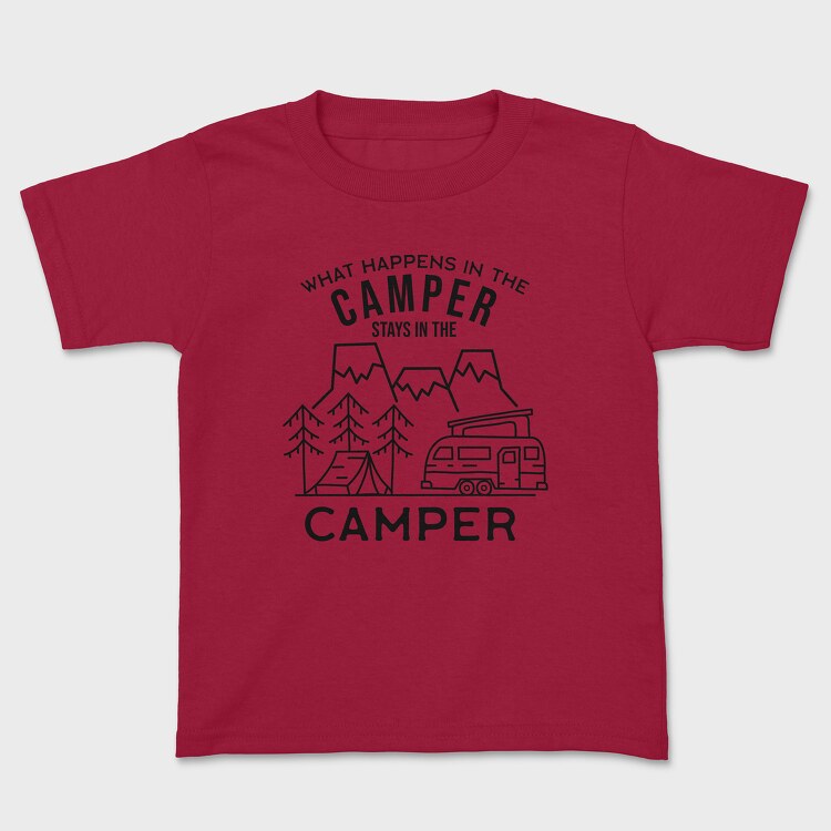 What Happens in the Camper, Tricou Copii