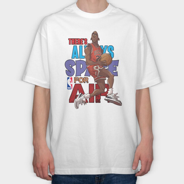 MJ ART1, Tricou Oversize Barbati (Unisex)