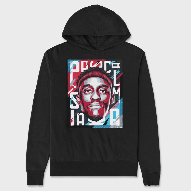 NBA STAR Art1, Hanorac Oversize Barbati (Unisex)