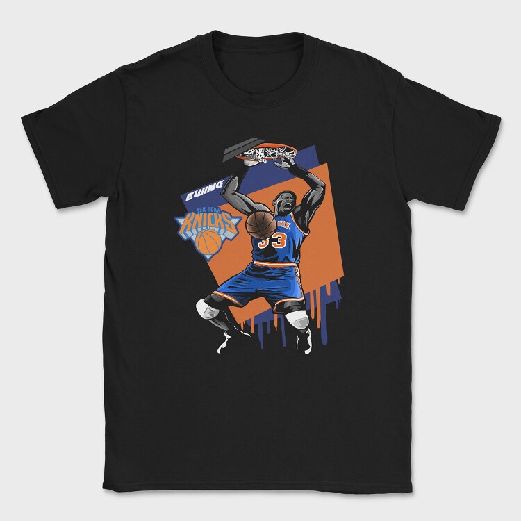 PATRICK EWING Art1, Tricou Barbati (Unisex)