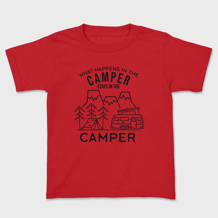 What Happens in the Camper, Tricou Copii