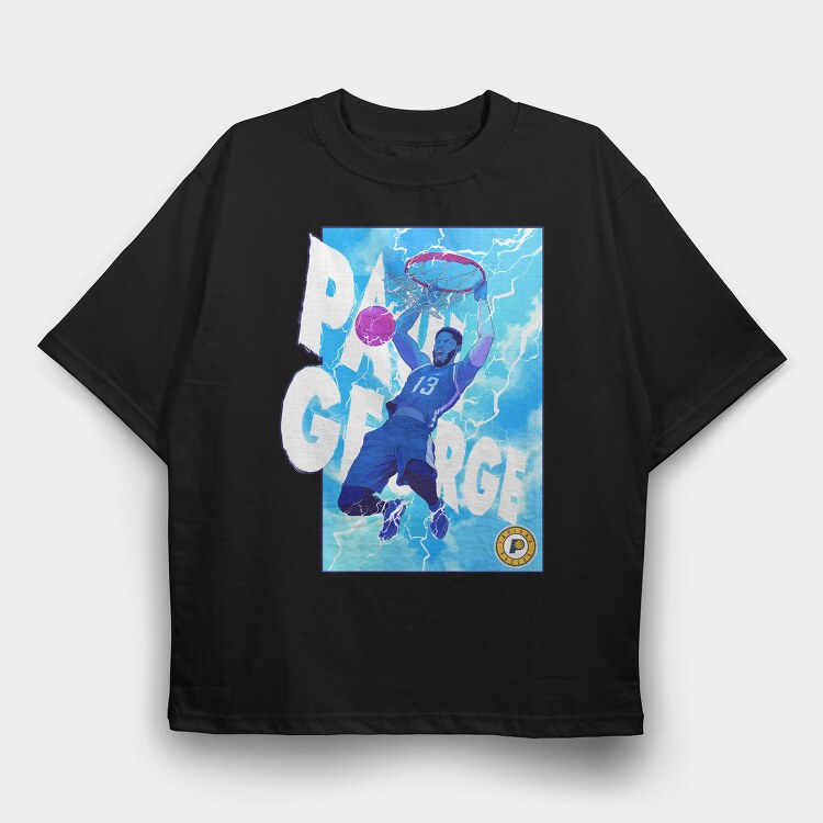 PAUL GEORGE Art, Tricou Oversize Barbati (Unisex)