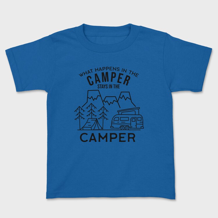 What Happens in the Camper, Tricou Copii