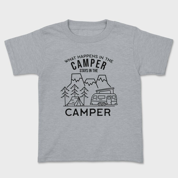 What Happens in the Camper, Tricou Copii