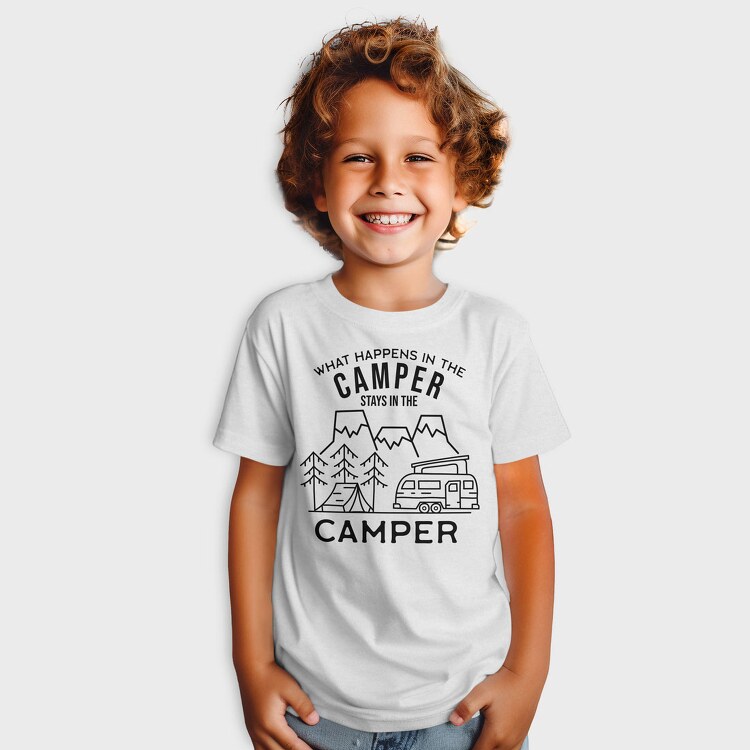 What Happens in the Camper, Tricou Copii