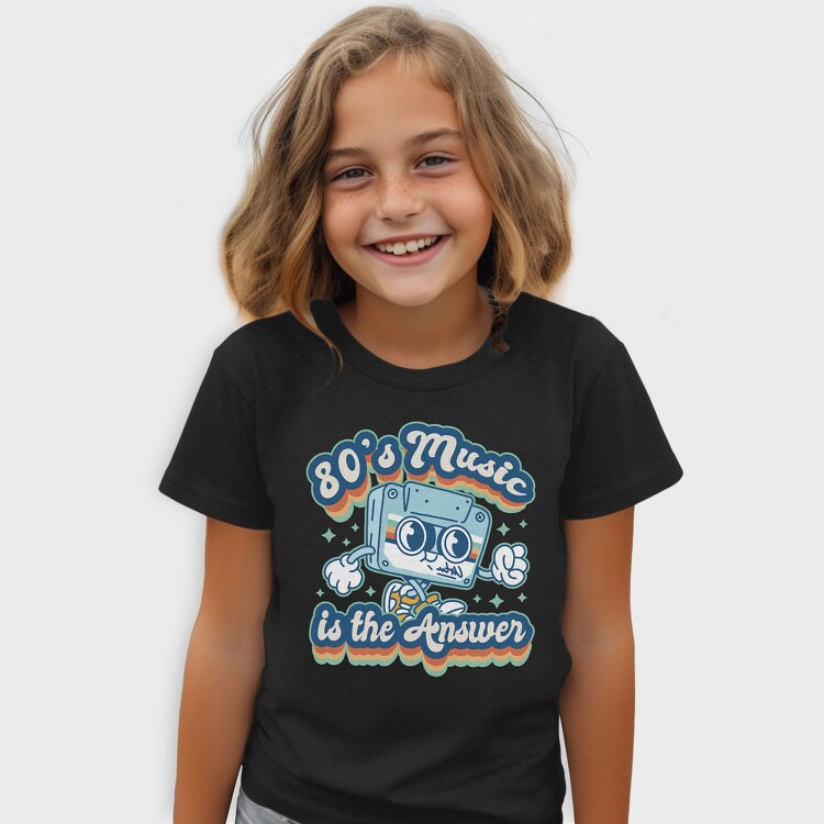 80 S Music Is the Answer, Tricou Copii