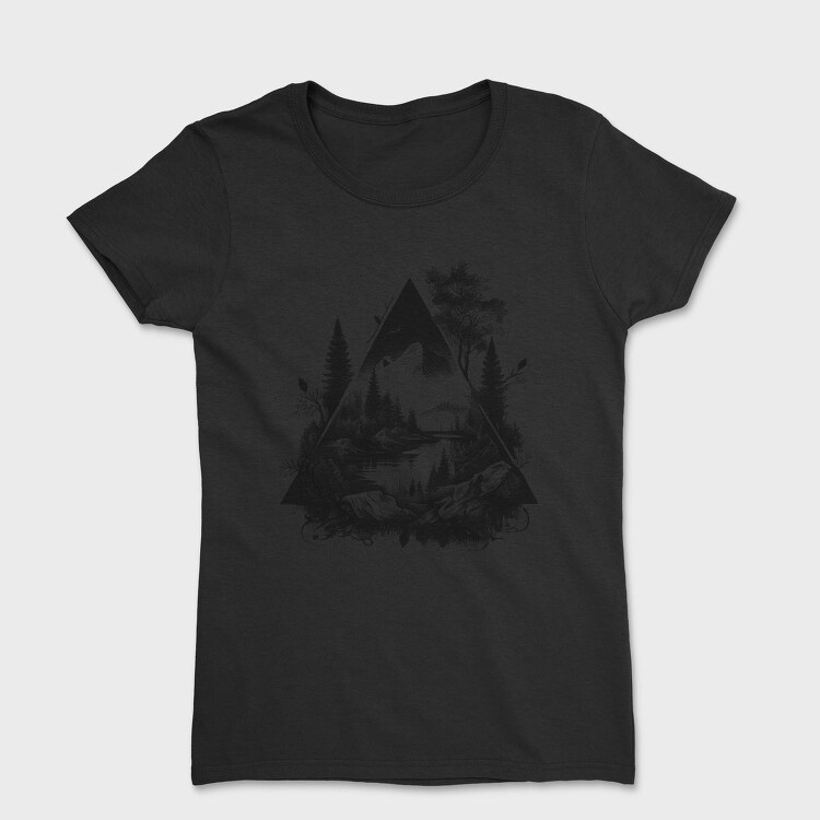 Landscape Triangle, Tricou Femei