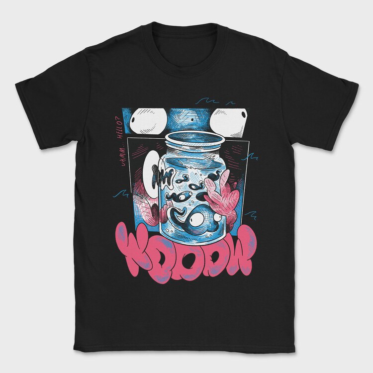 Tricou Barbati (Unisex) Imprimat digital direct in tesatura, bumbac premium 100%.