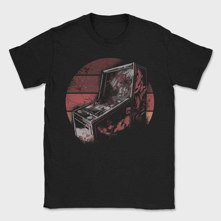 Pinball Machine 80s, Tricou Barbati (Unisex)