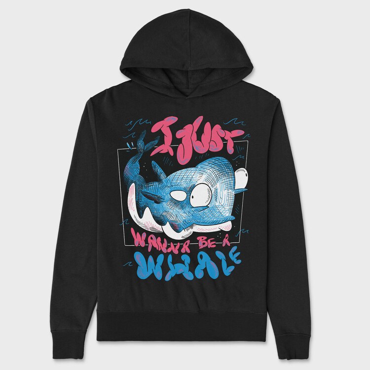 Ocean Creatures 10, Hanorac Oversize Barbati (Unisex)