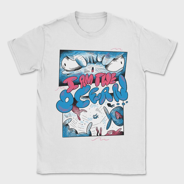 Ocean Creatures 07, Tricou Barbati (Unisex)
