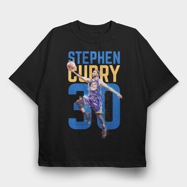 S CURRY ART2, Tricou Oversize Barbati (Unisex)