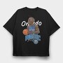 SHAQ 1, Tricou Oversize Barbati (Unisex)