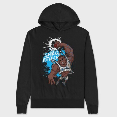 SHAQ ATTACK, Hanorac Oversize Barbati (Unisex)