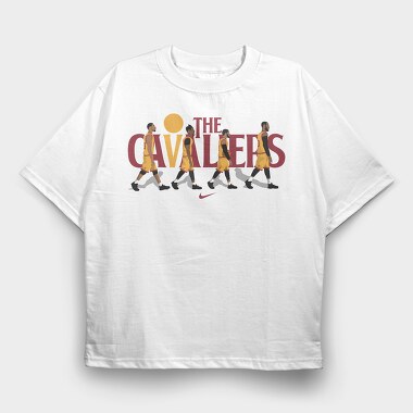 THE CAVALIERS, Tricou Oversize Barbati (Unisex)