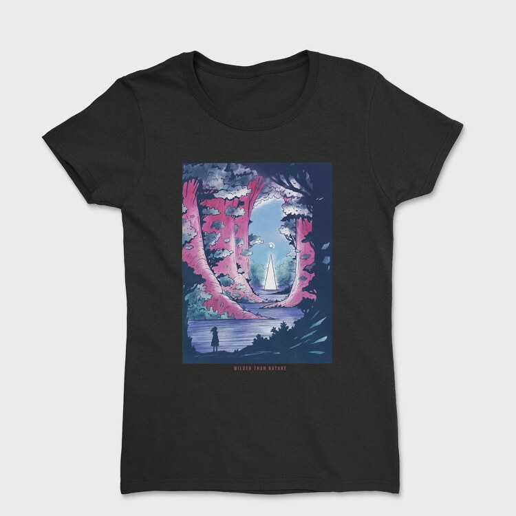 Fantasy Landscape 04, Tricou Femei