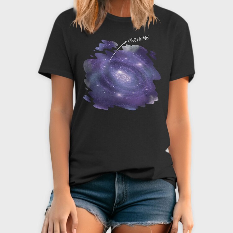 Milky Way, Tricou Barbati (Unisex)
