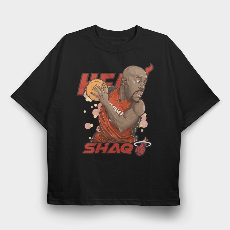 THE SHAQ, Tricou Oversize Barbati (Unisex)