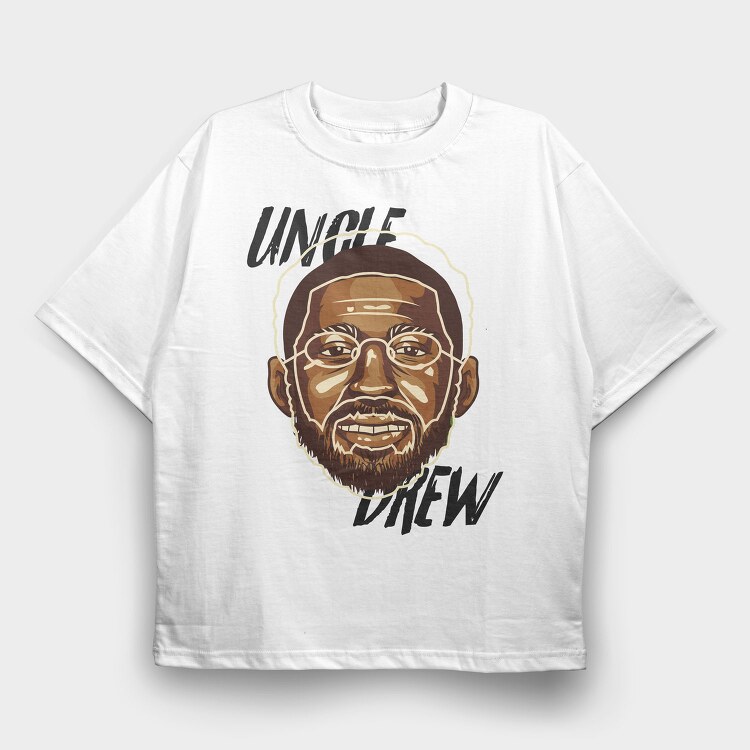 UNCLE DREW KI, Tricou Oversize Barbati (Unisex)