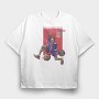 V CARTER Dunk Art, Tricou Oversize Barbati (Unisex)