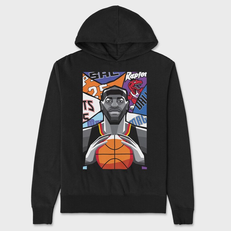 VINCE CARTER Art, Hanorac Oversize Barbati (Unisex)