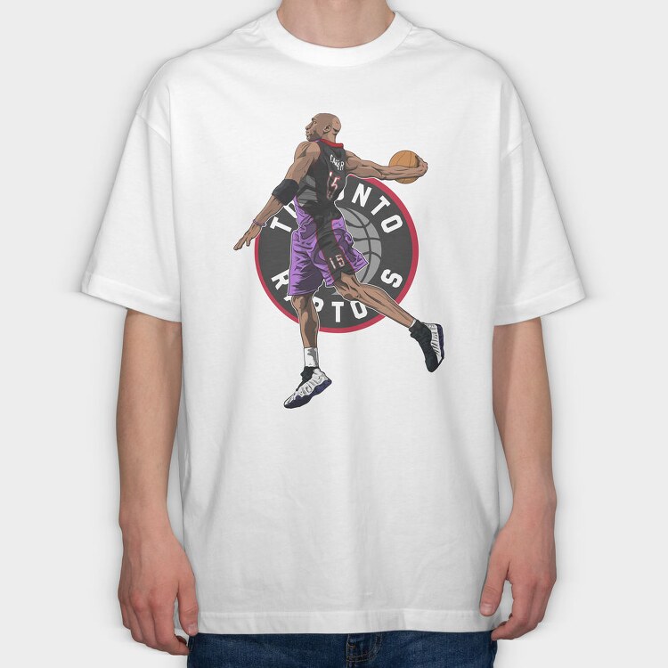 VINCE CARTER Art1, Tricou Oversize Barbati (Unisex)